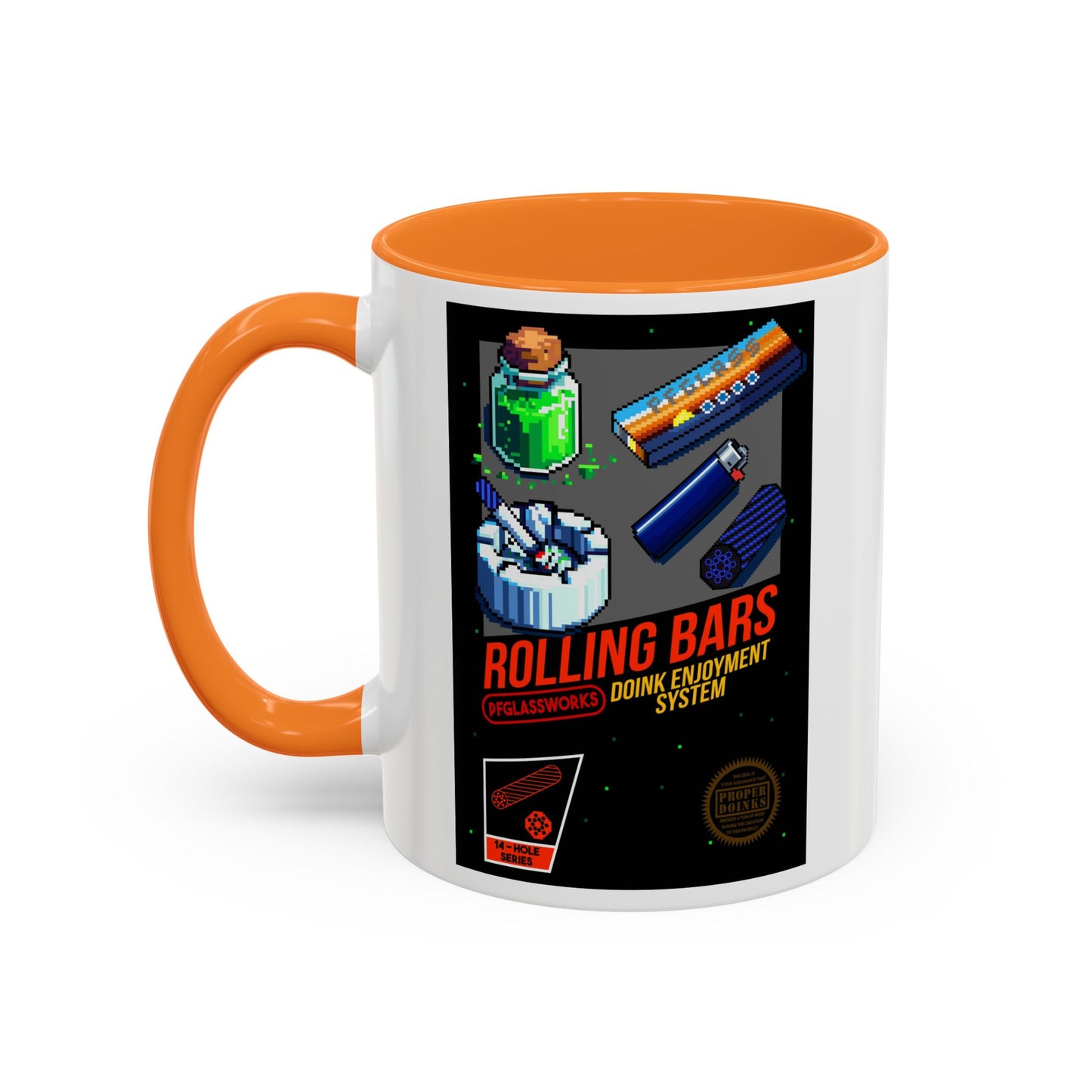 PFG 8-Bit Colorful Mug