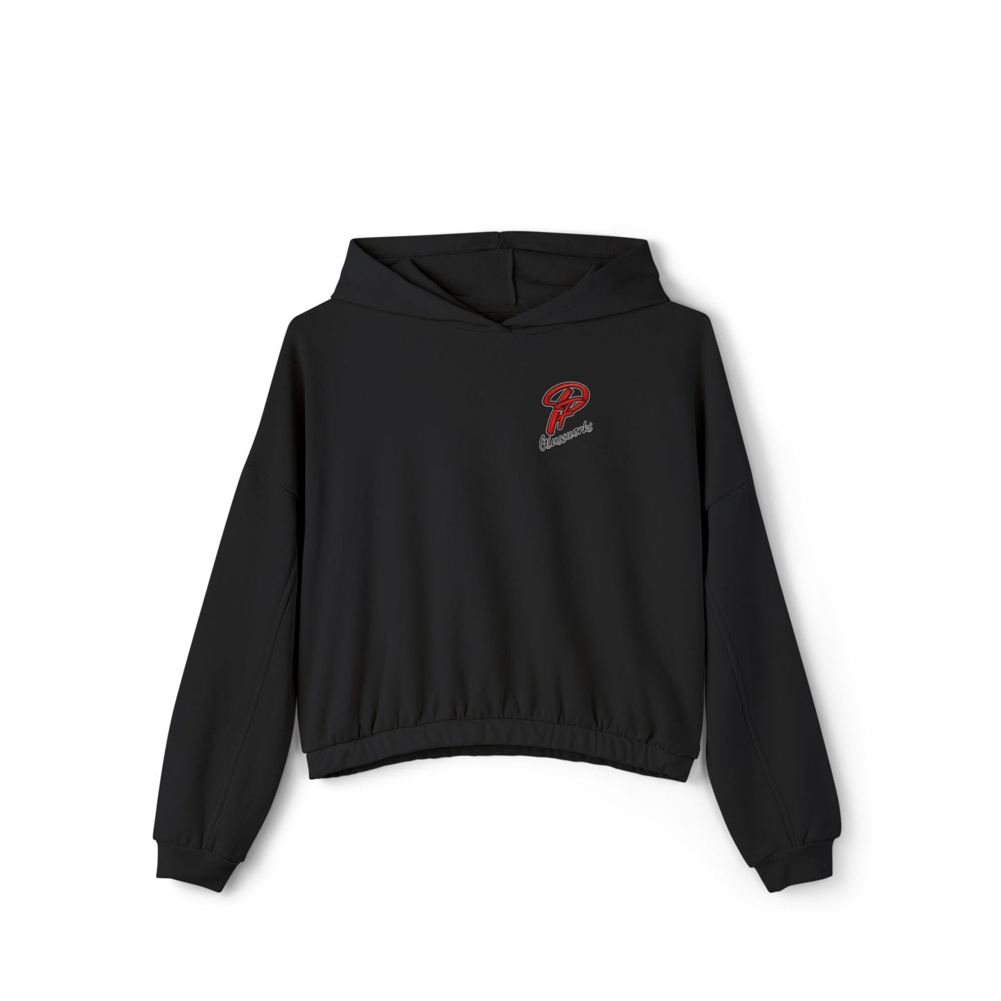 PFG Vintage Style Women's Cinched Bottom Hoodie with Car