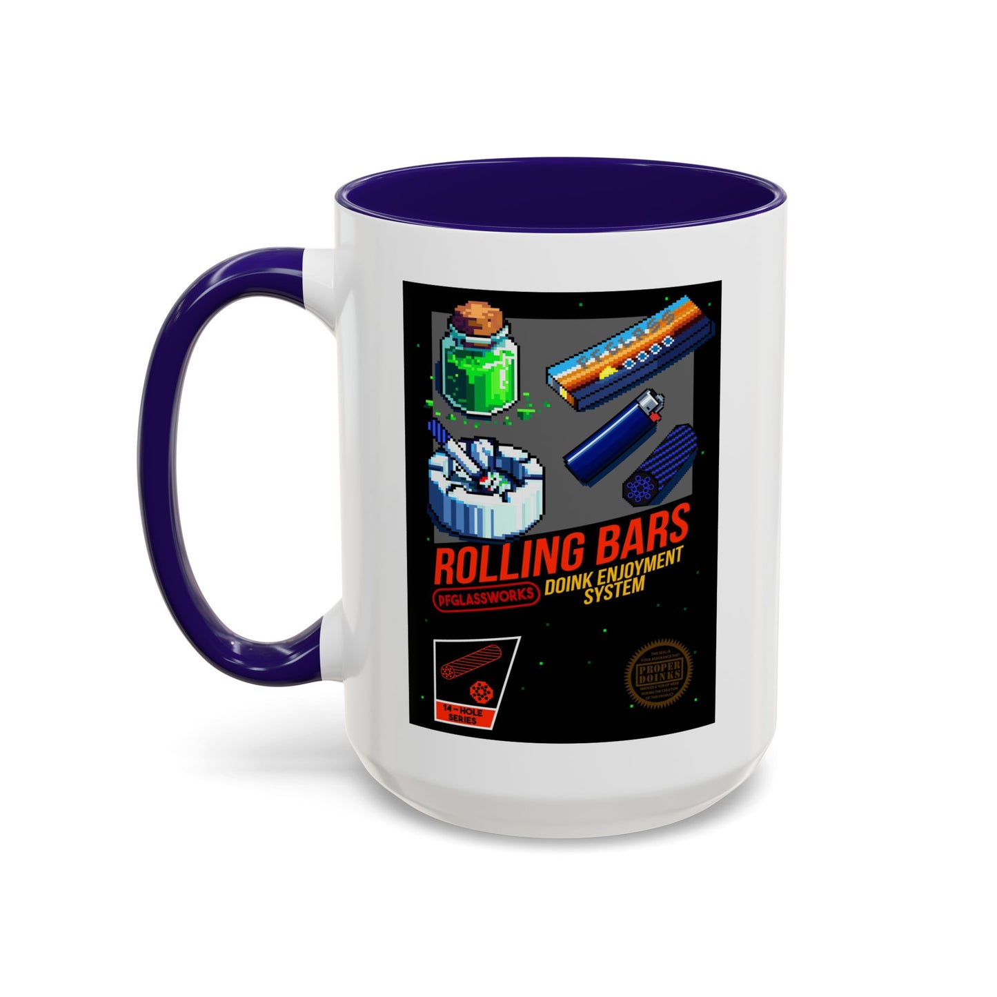 PFG 8-Bit Colorful Mug