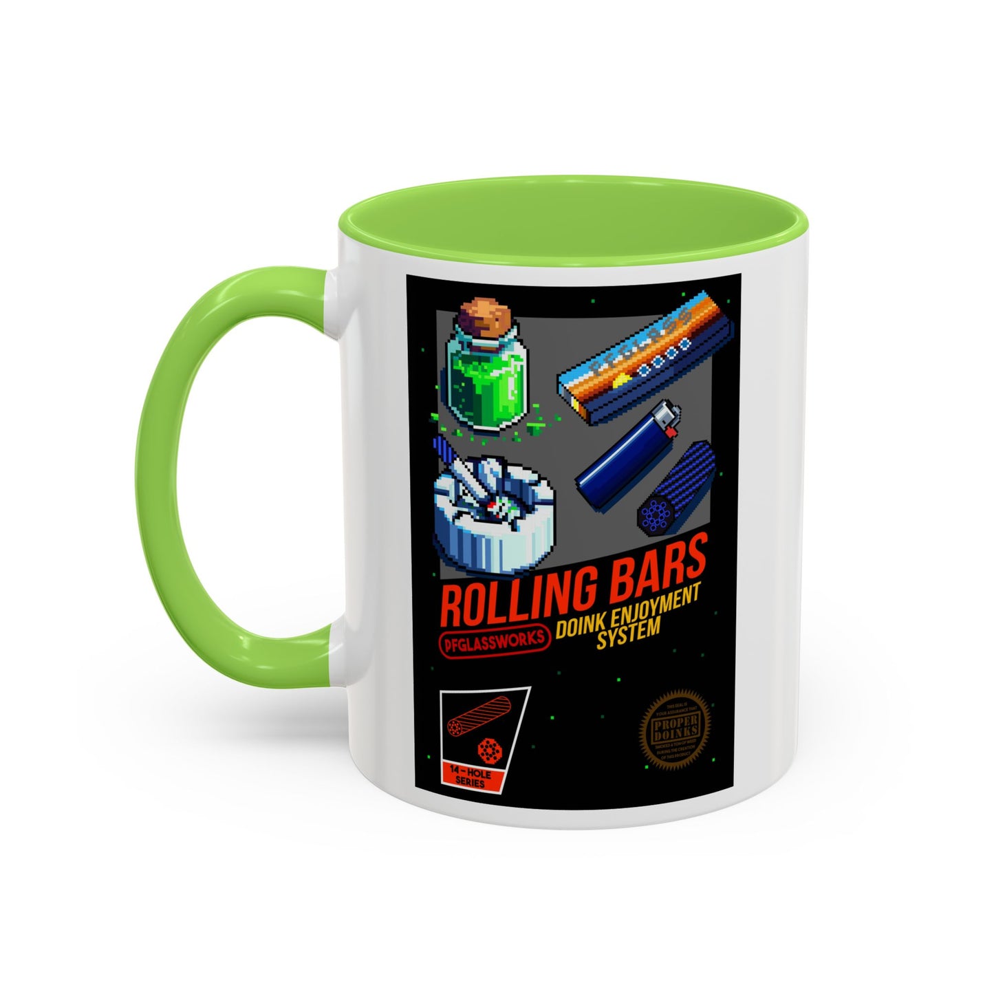PFG 8-Bit Colorful Mug