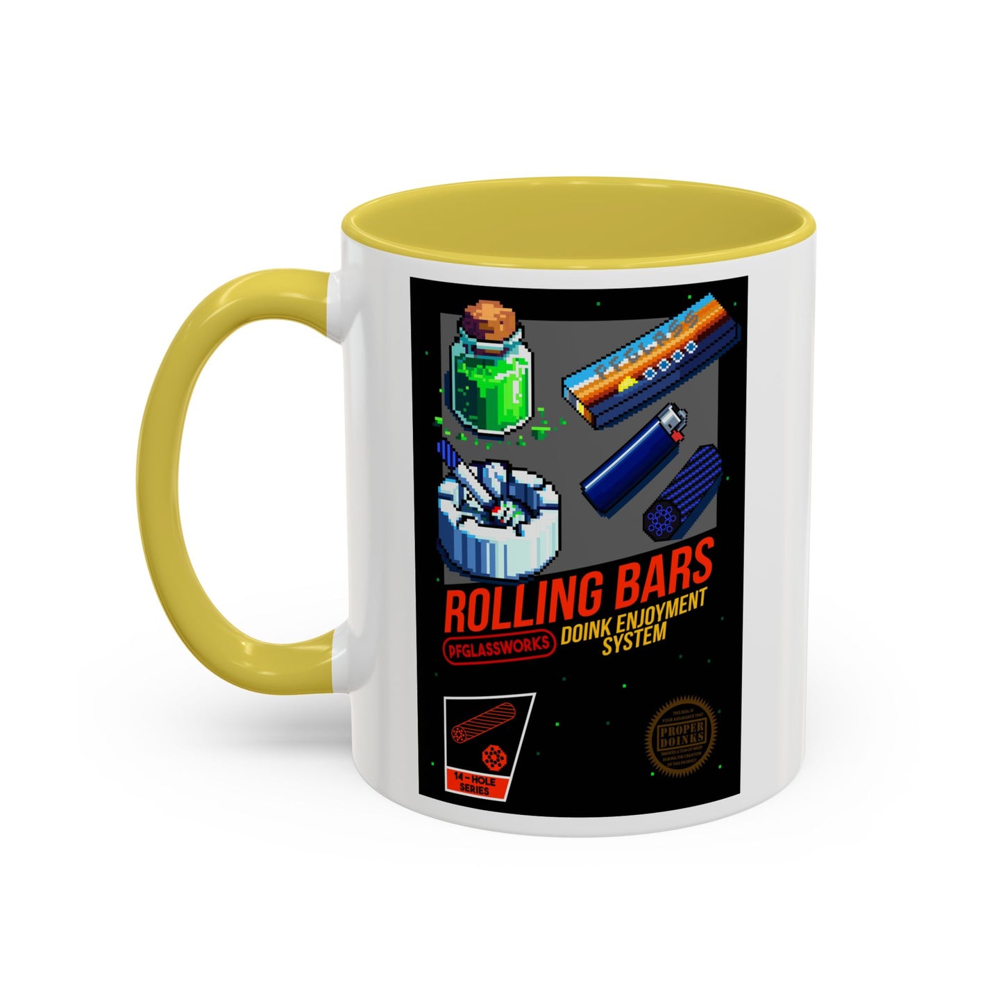PFG 8-Bit Colorful Mug