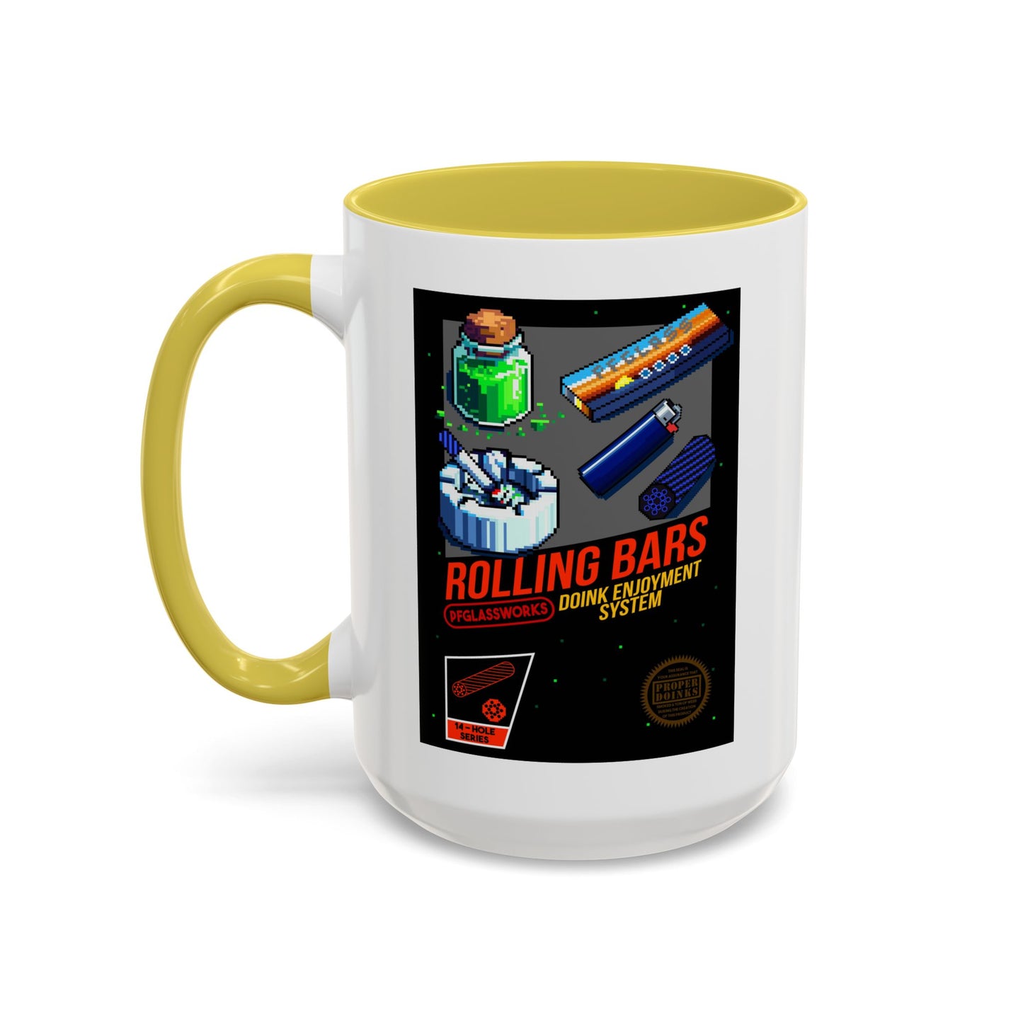 PFG 8-Bit Colorful Mug