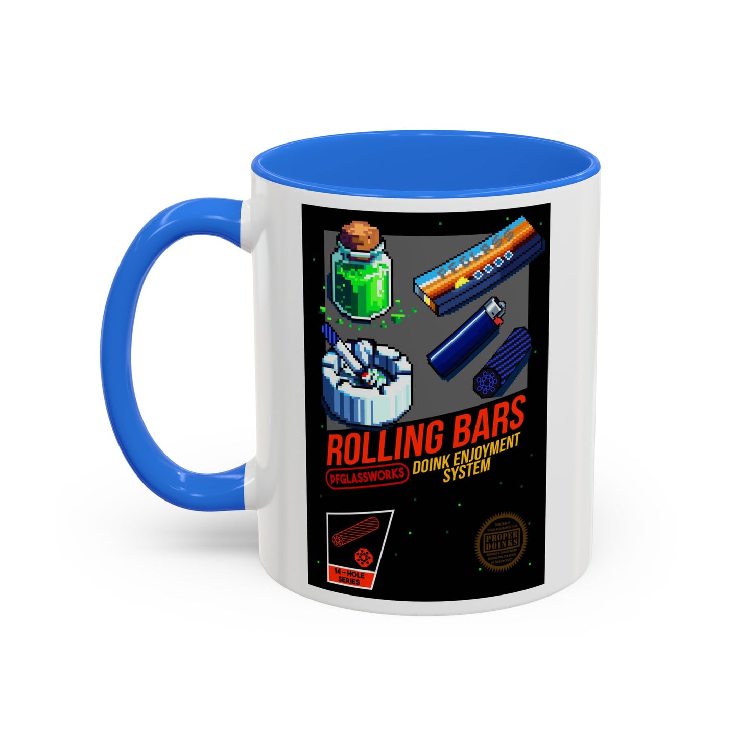 PFG 8-Bit Colorful Mug