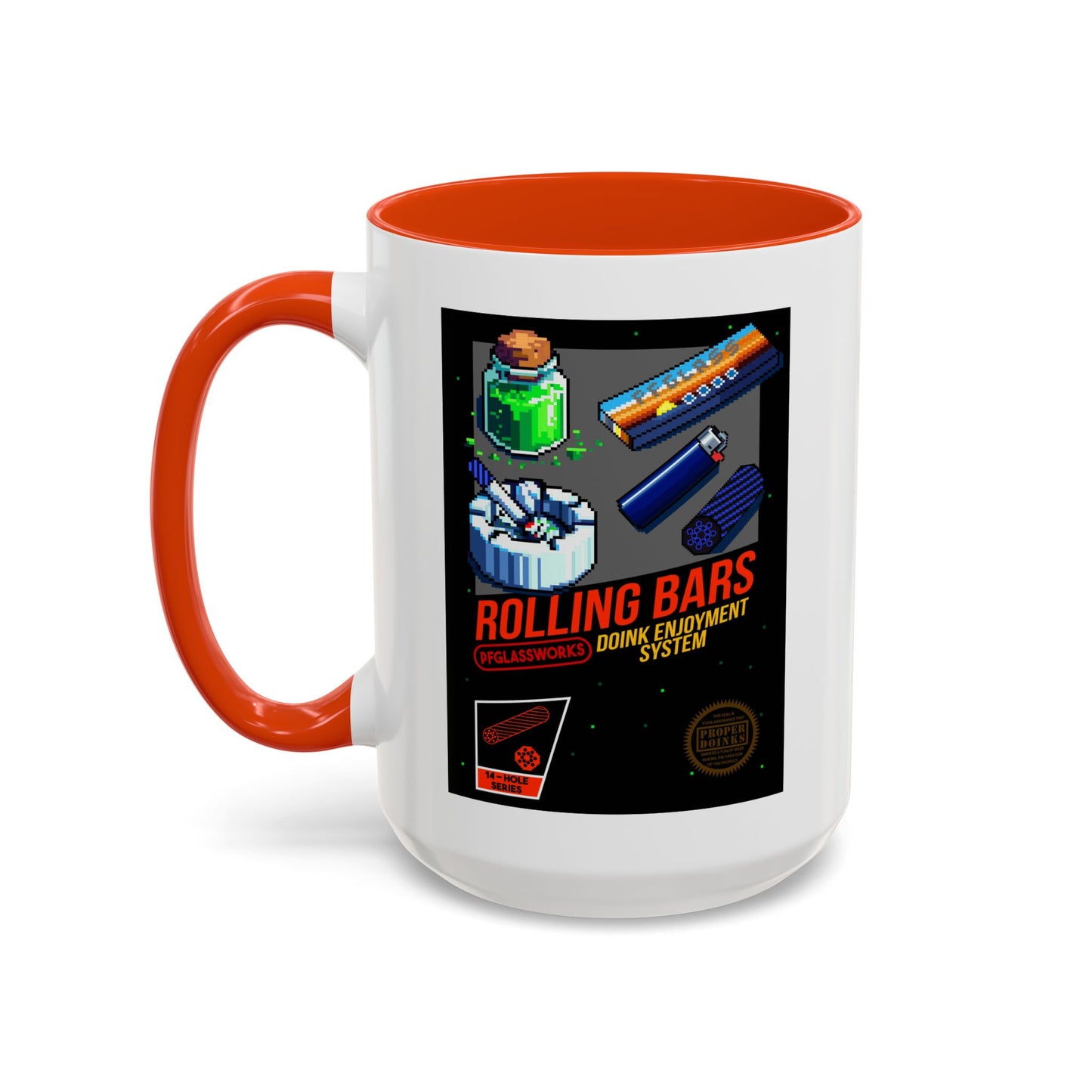 PFG 8-Bit Colorful Mug