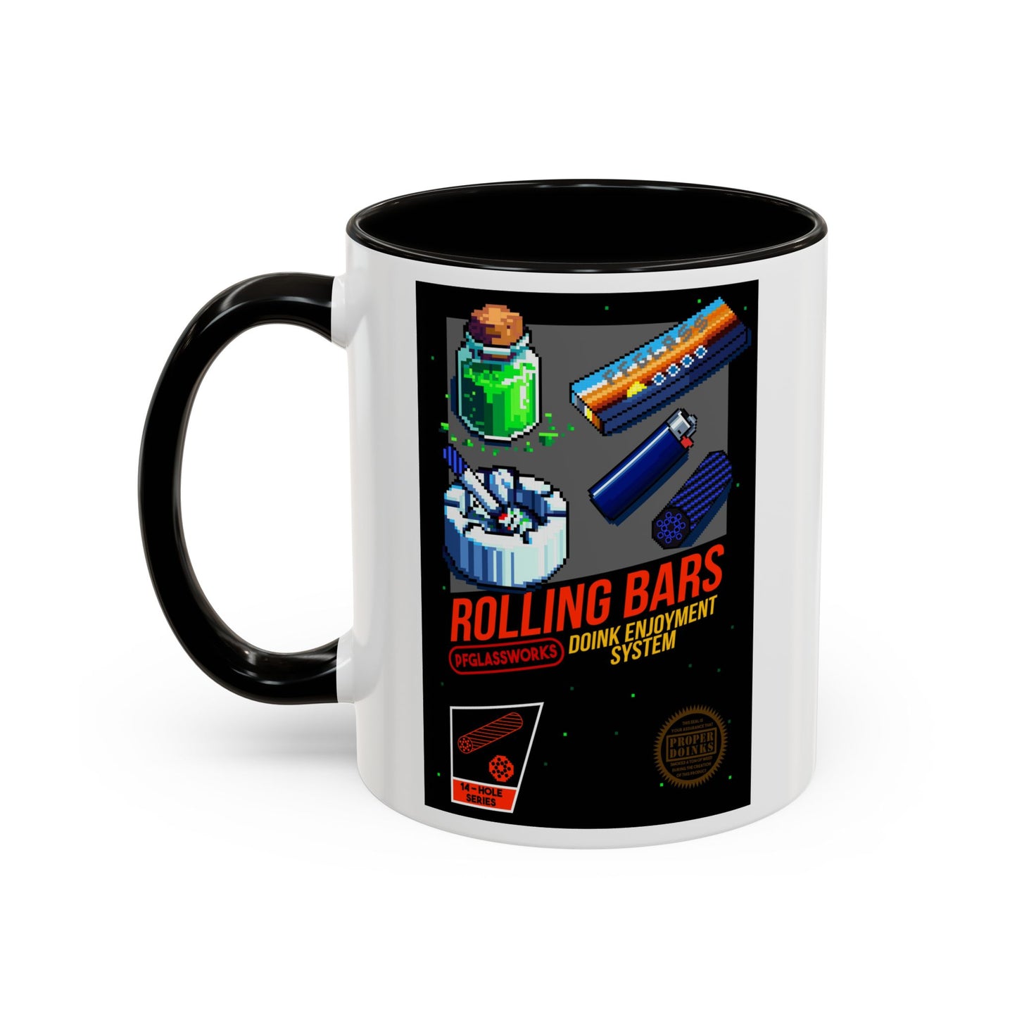 PFG 8-Bit Colorful Mug
