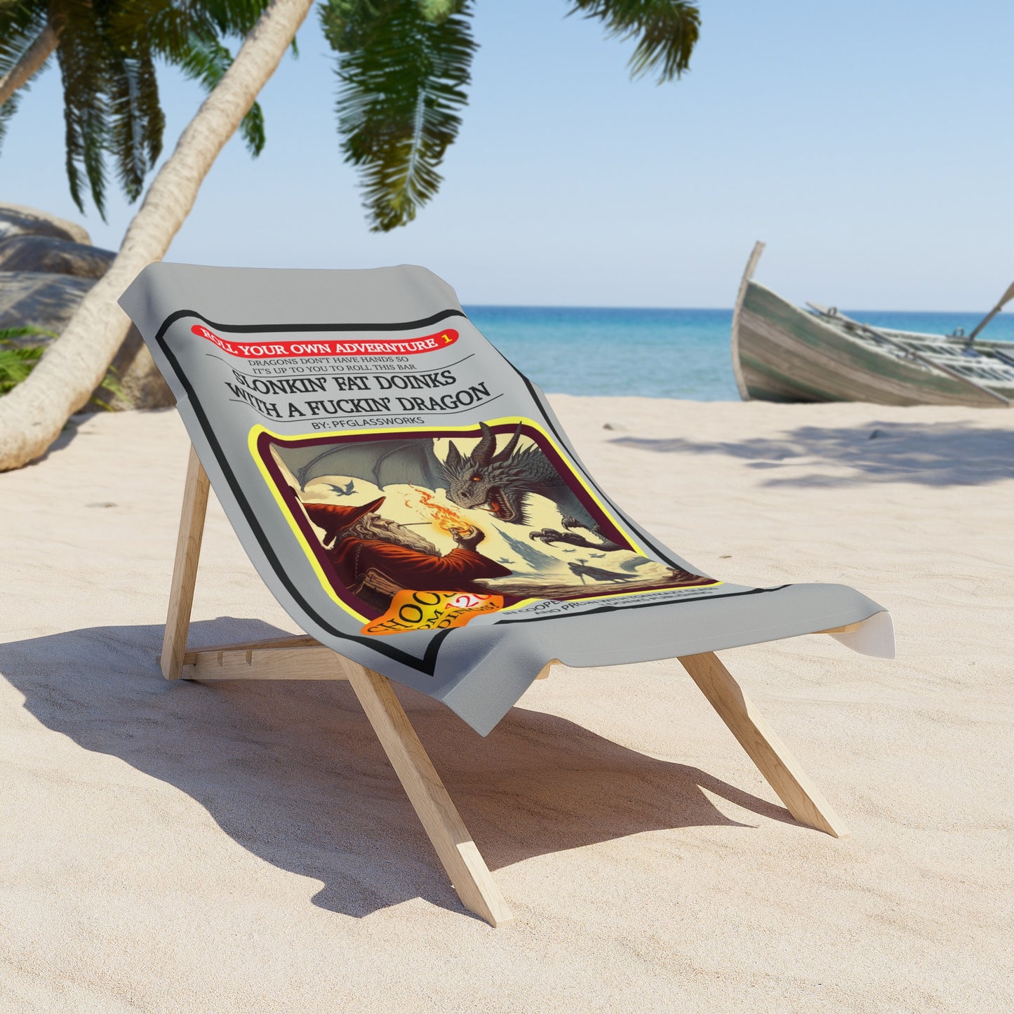 PFG Adventure Dragon Beach Towel