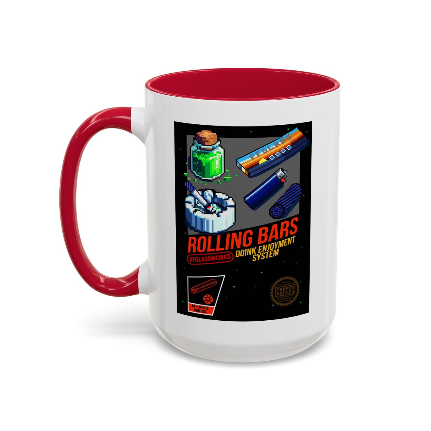 PFG 8-Bit Colorful Mug