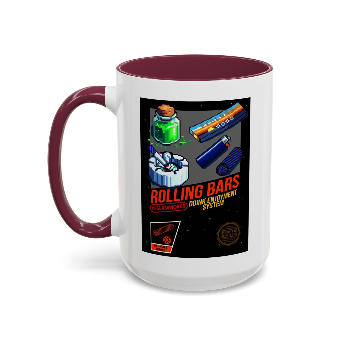 PFG 8-Bit Colorful Mug