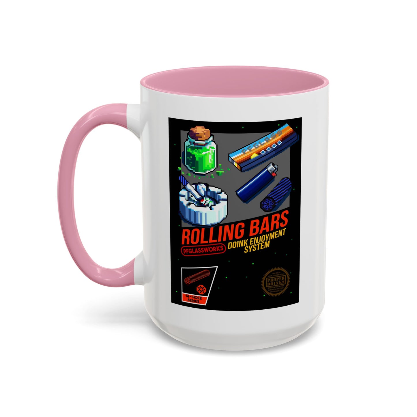 PFG 8-Bit Colorful Mug