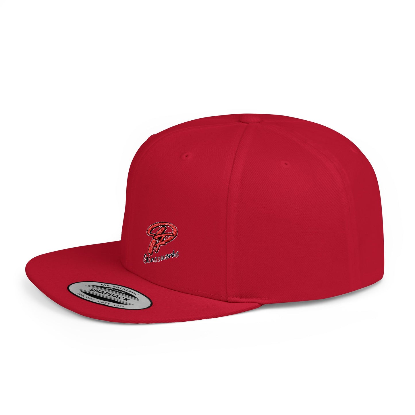 PFG Classic Flat Bill Snapback Hat with Stylish Embroidery