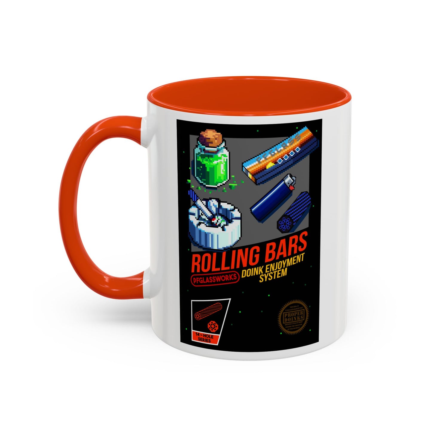 PFG 8-Bit Colorful Mug