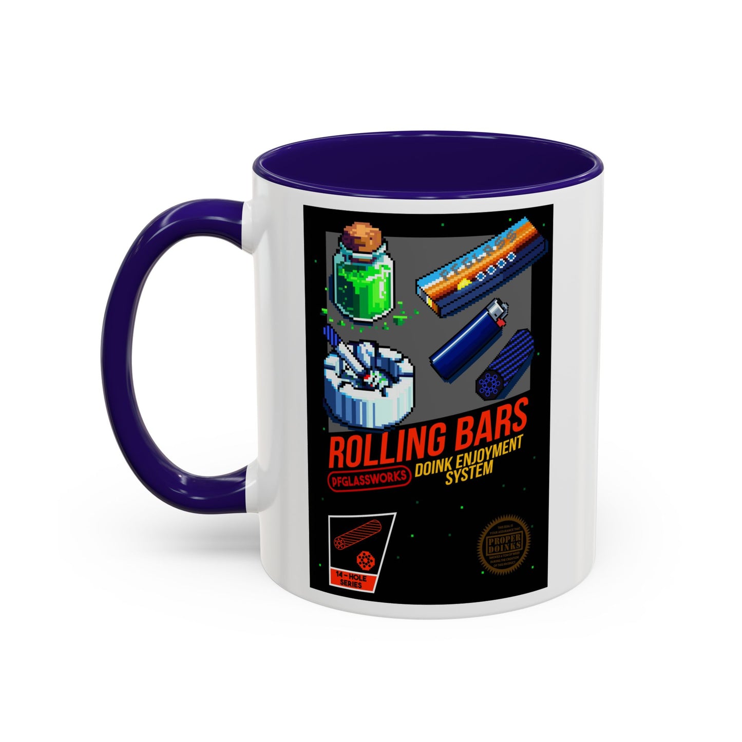 PFG 8-Bit Colorful Mug