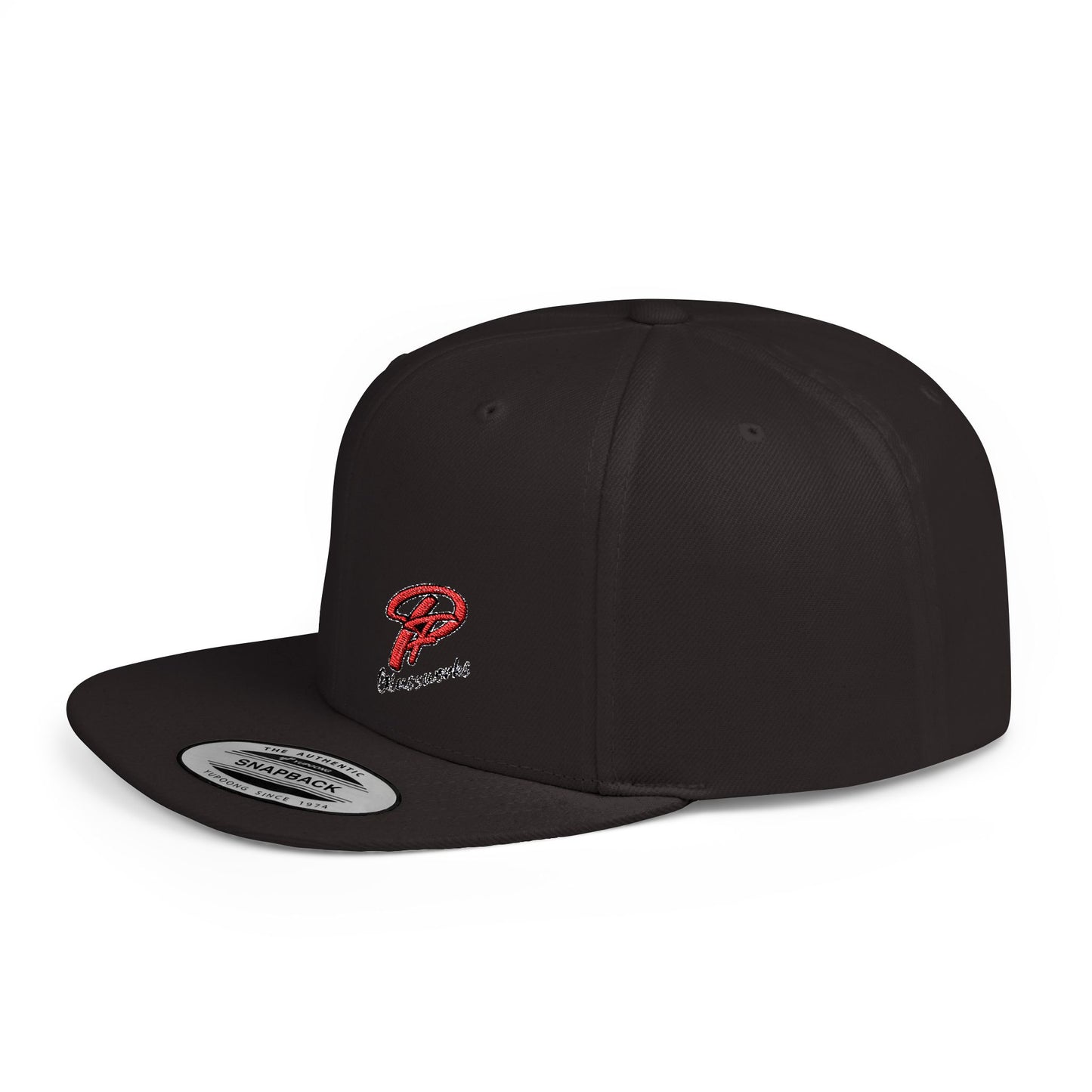 PFG Classic Flat Bill Snapback Hat with Stylish Embroidery