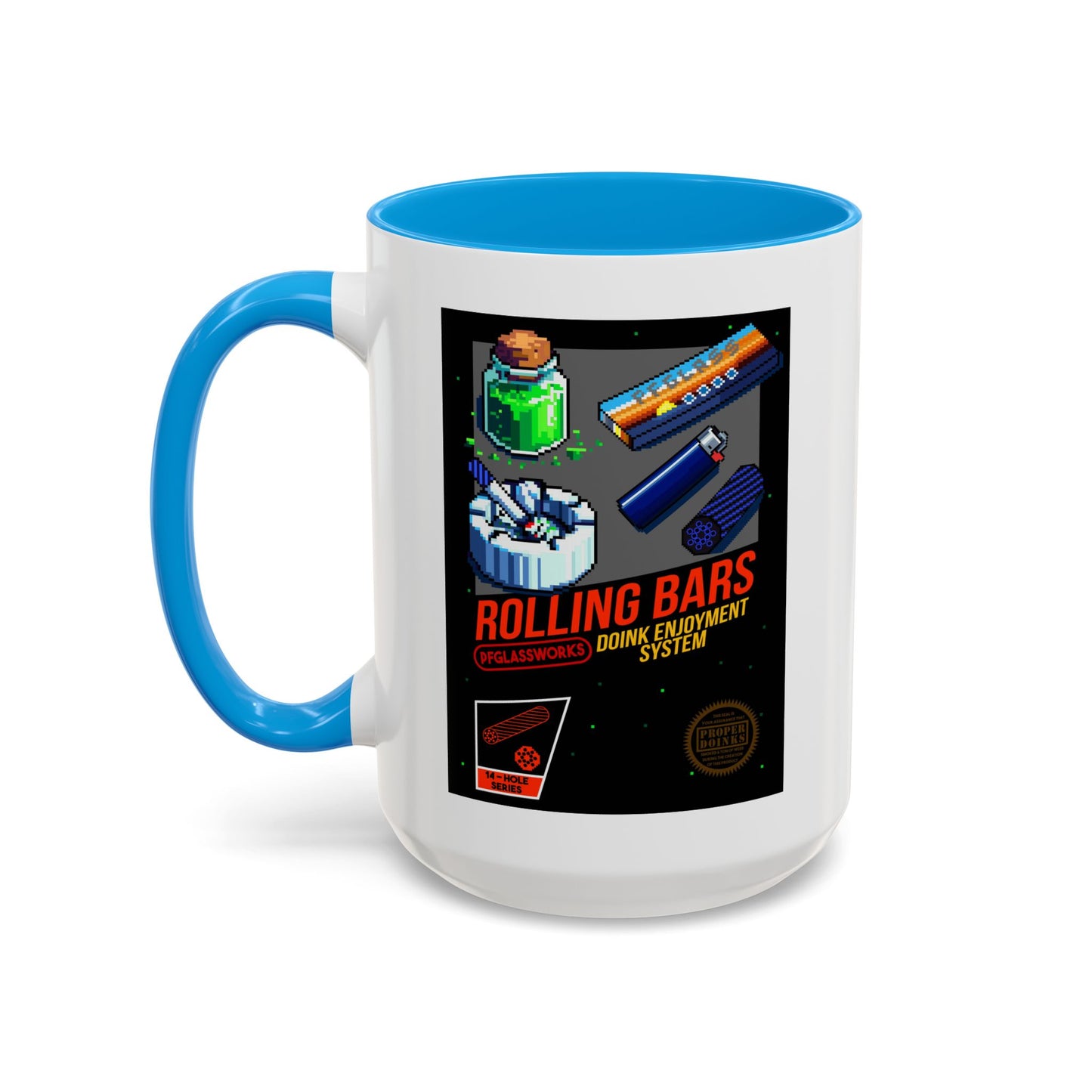PFG 8-Bit Colorful Mug