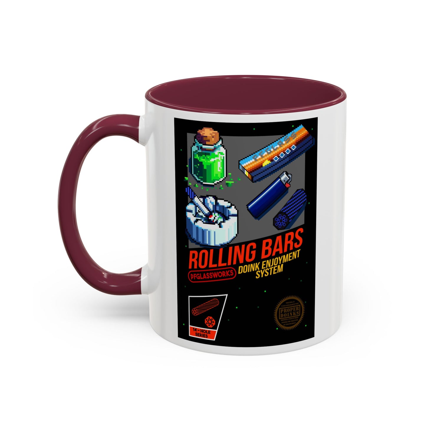 PFG 8-Bit Colorful Mug