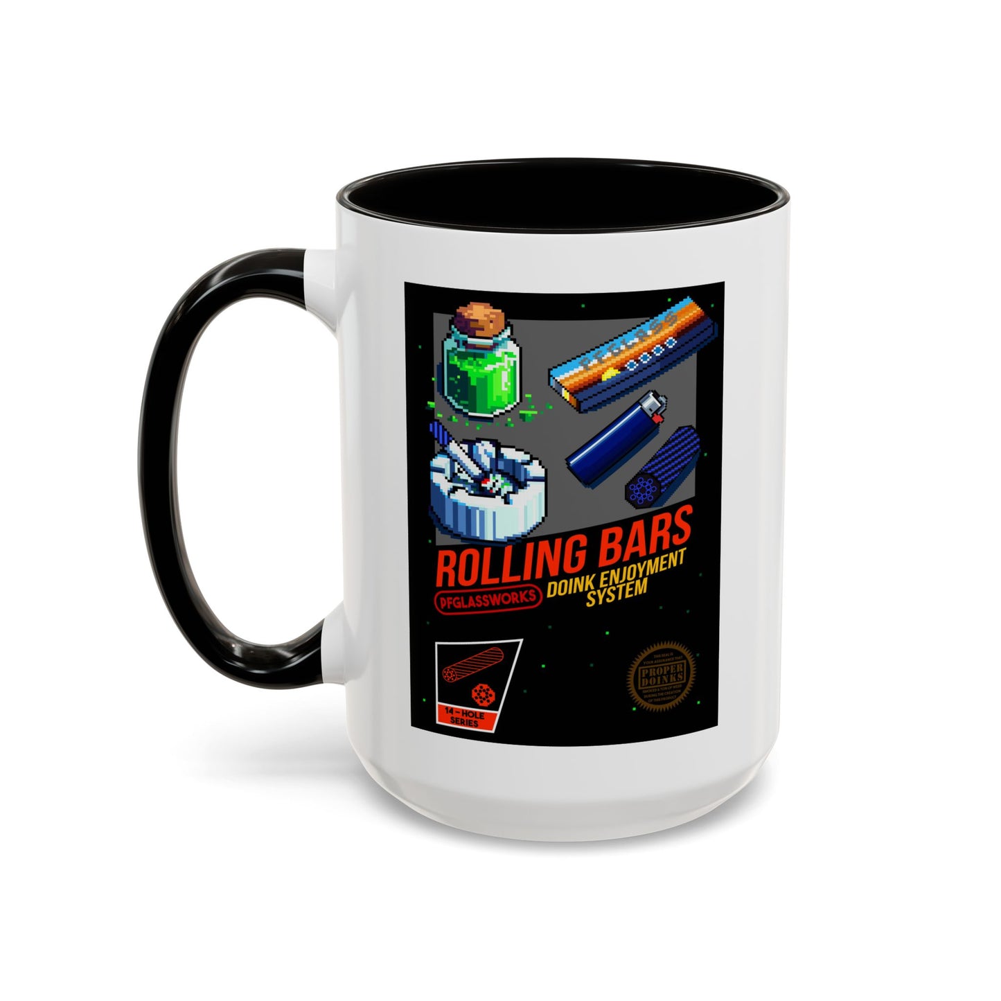 PFG 8-Bit Colorful Mug