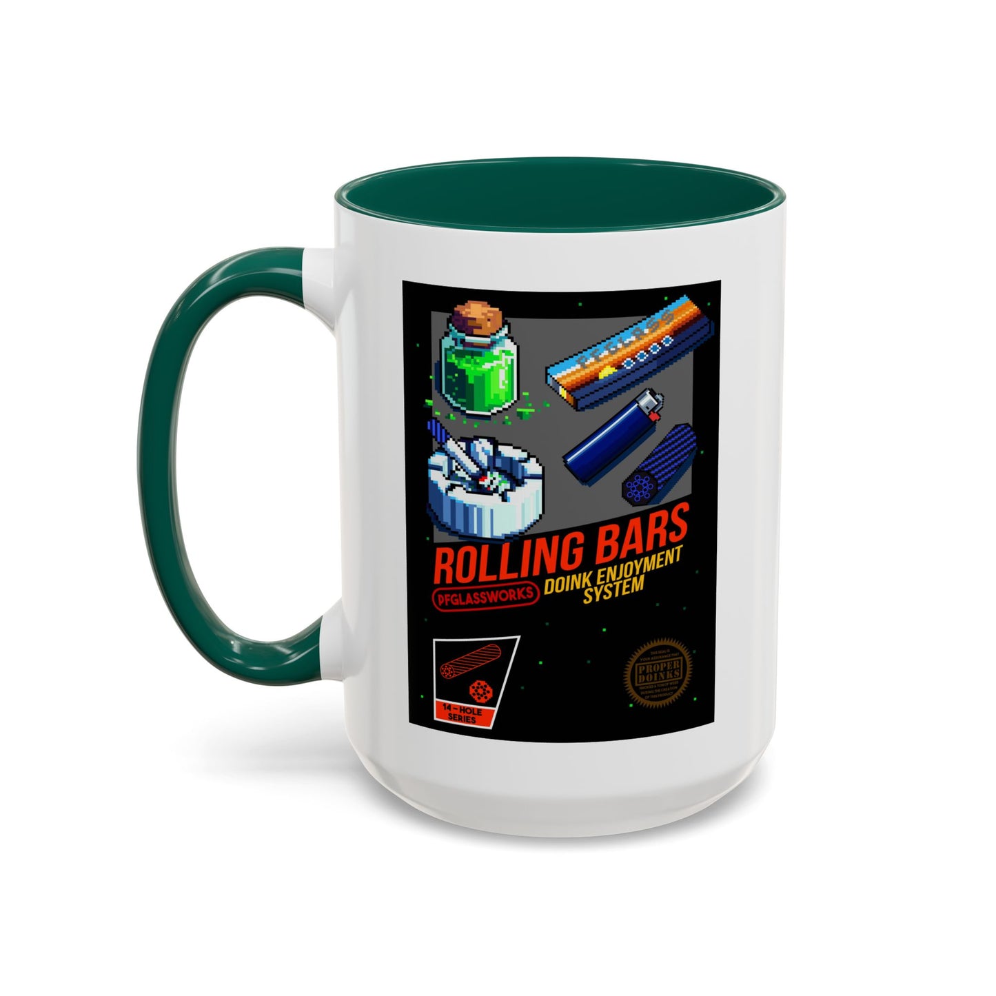 PFG 8-Bit Colorful Mug