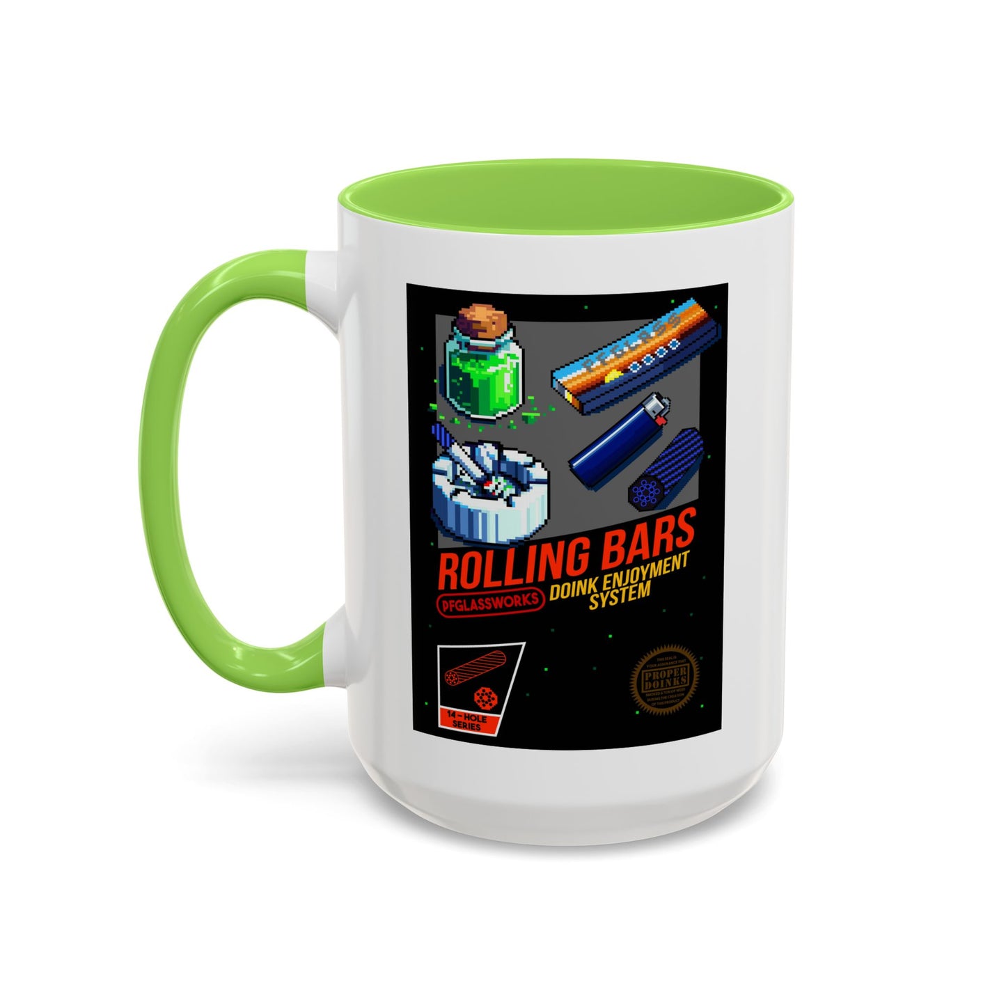 PFG 8-Bit Colorful Mug
