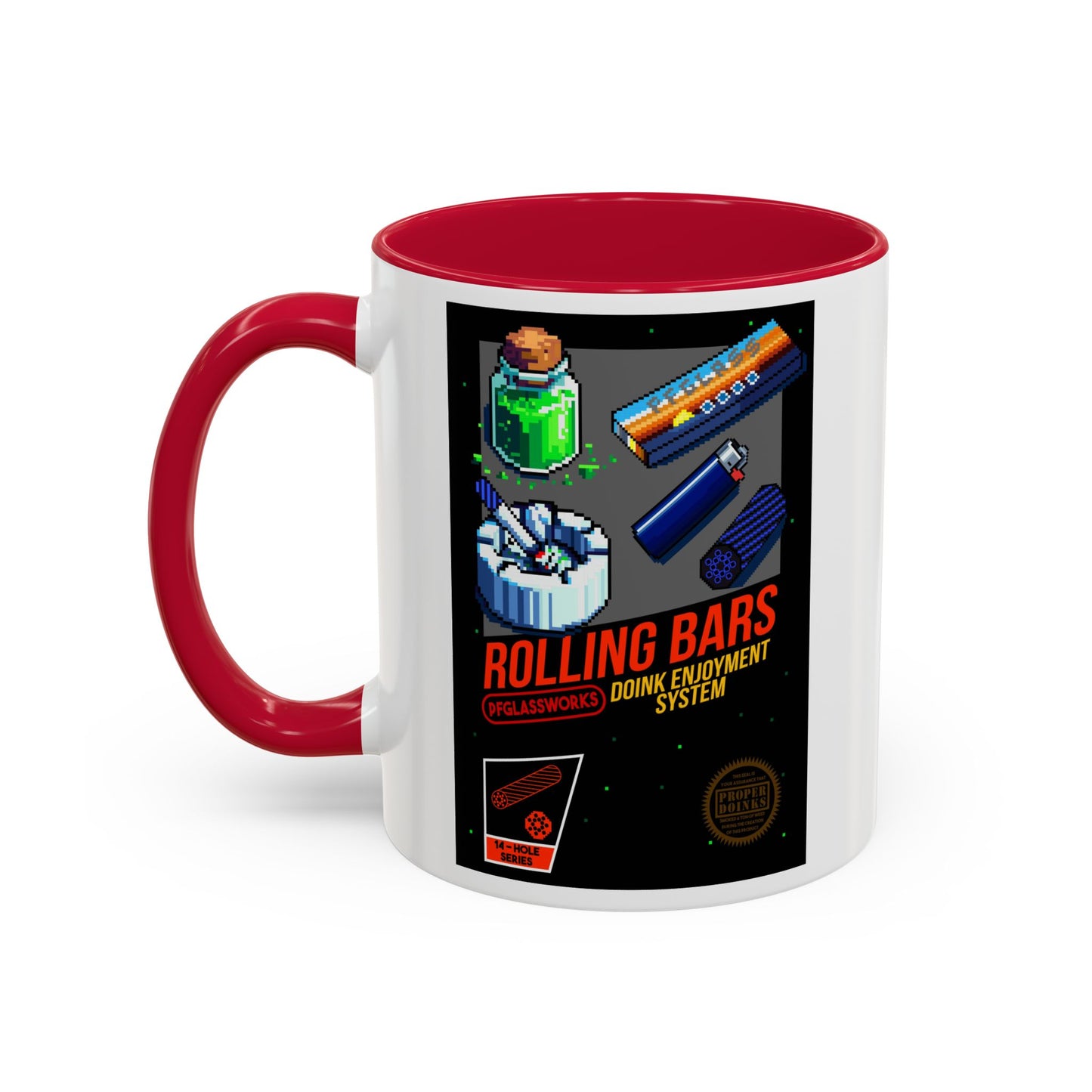 PFG 8-Bit Colorful Mug