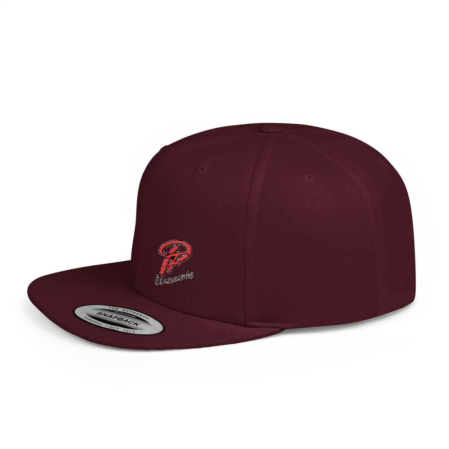 PFG Classic Flat Bill Snapback Hat with Stylish Embroidery