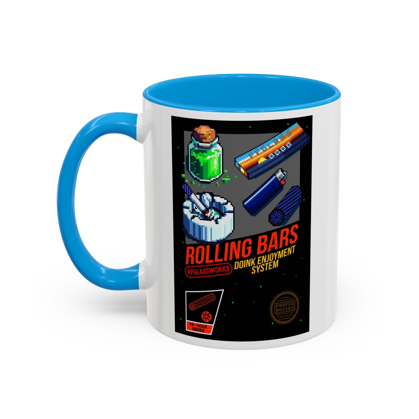 PFG 8-Bit Colorful Mug