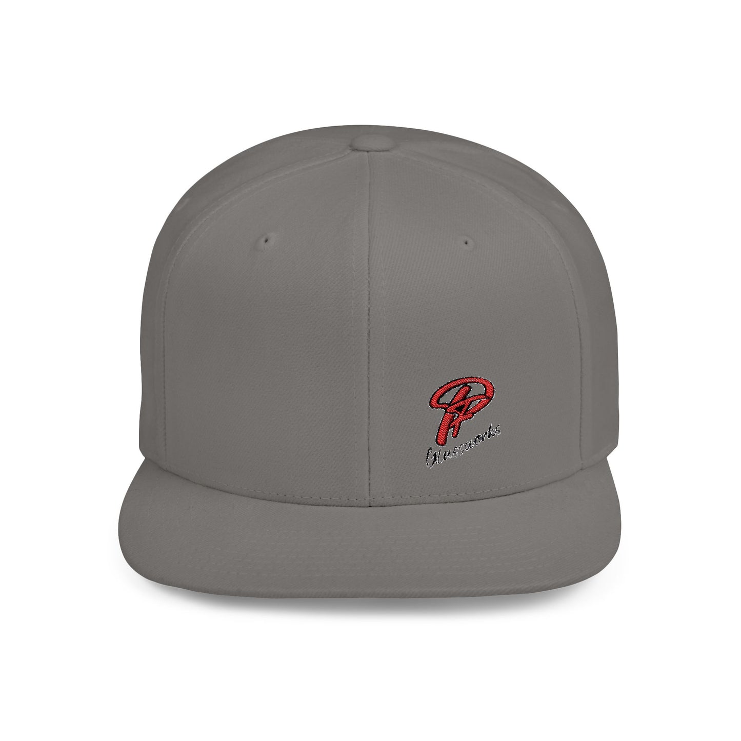 PFG Classic Flat Bill Snapback Hat with Stylish Embroidery