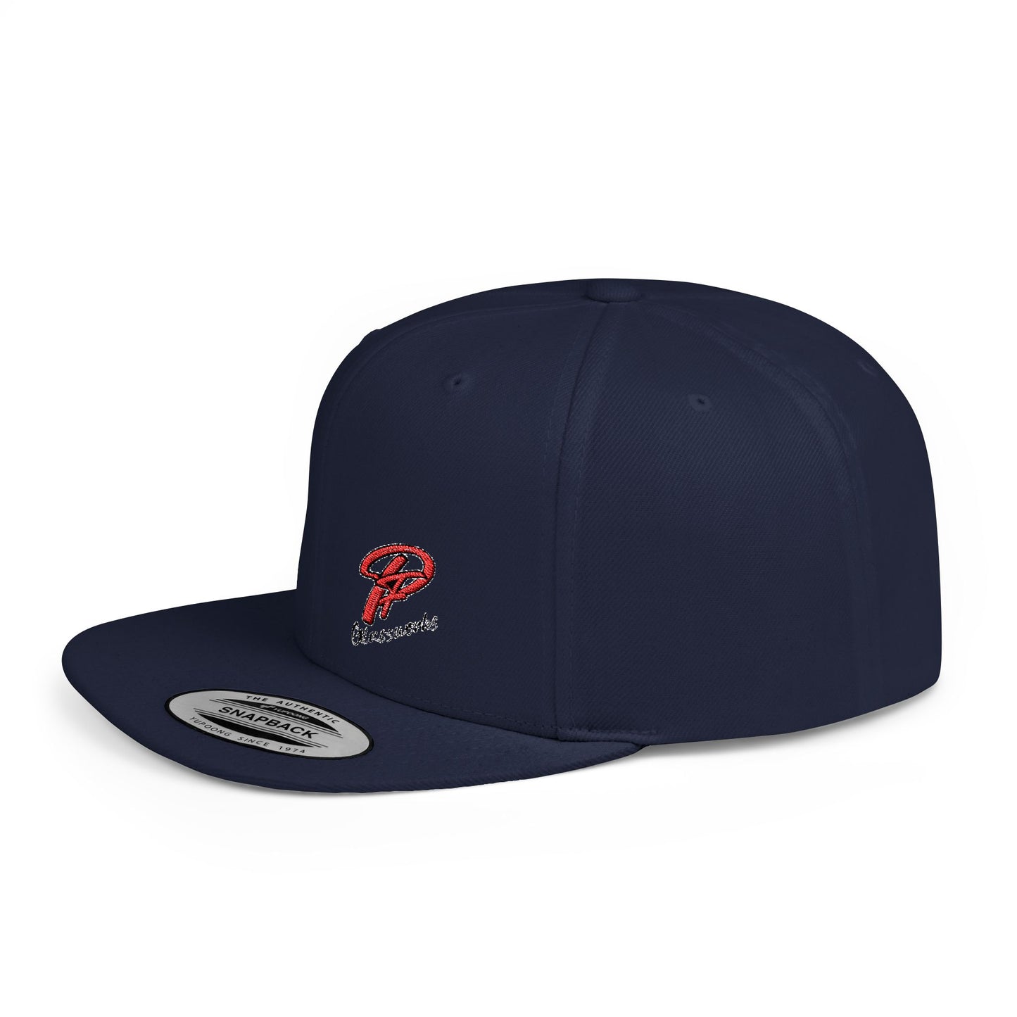 PFG Classic Flat Bill Snapback Hat with Stylish Embroidery