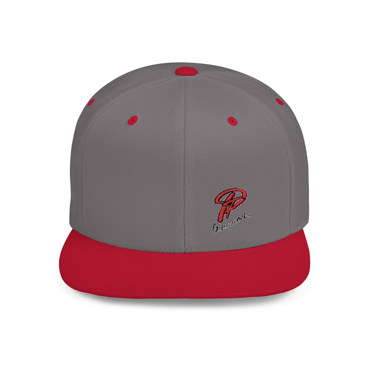 PFG Classic Flat Bill Snapback Hat with Stylish Embroidery