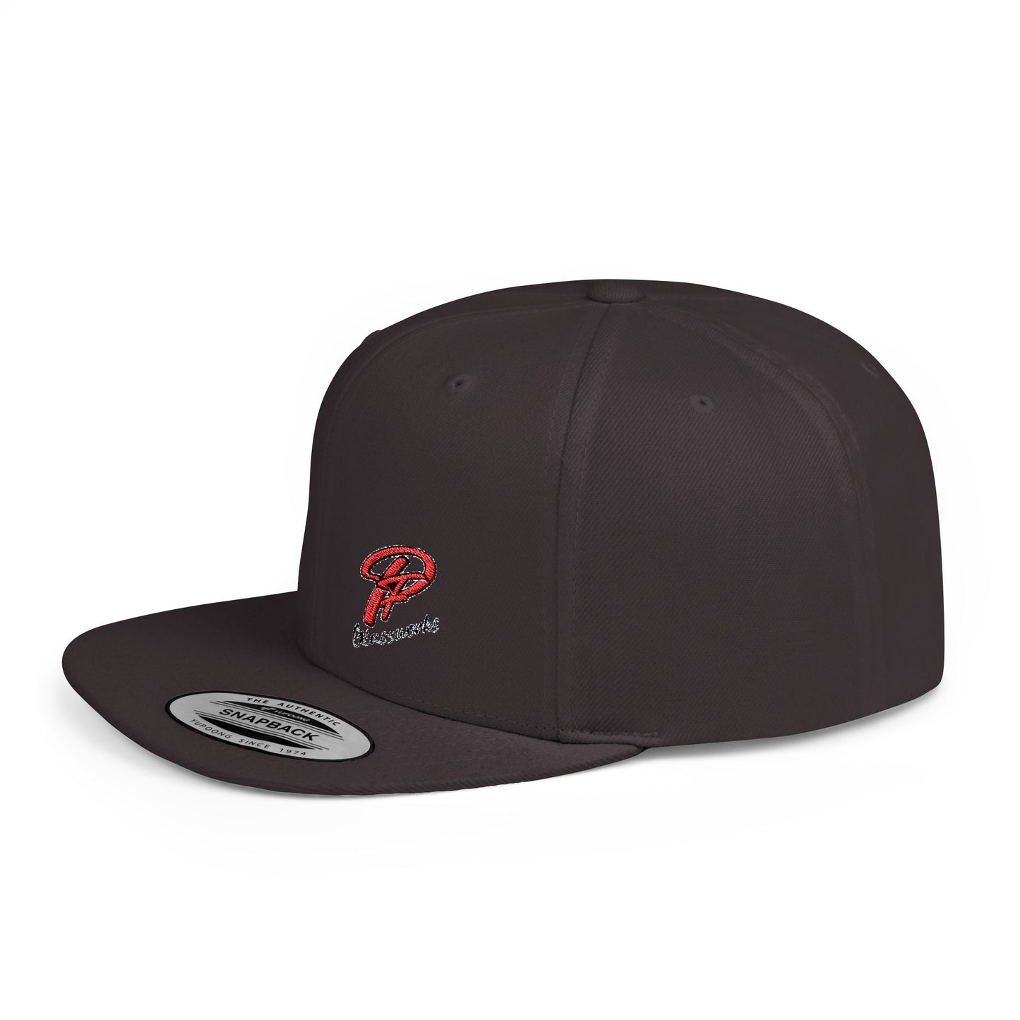 PFG Classic Flat Bill Snapback Hat with Stylish Embroidery