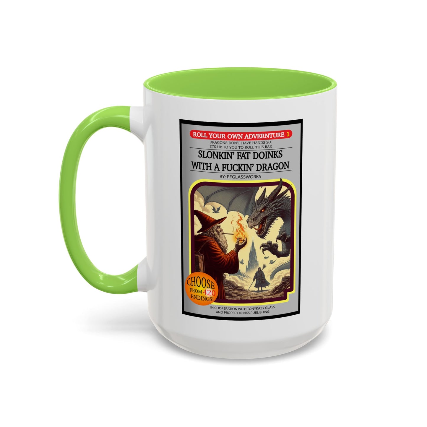 PFG Dragon Colorful Coffee Mug - 11oz & 15oz