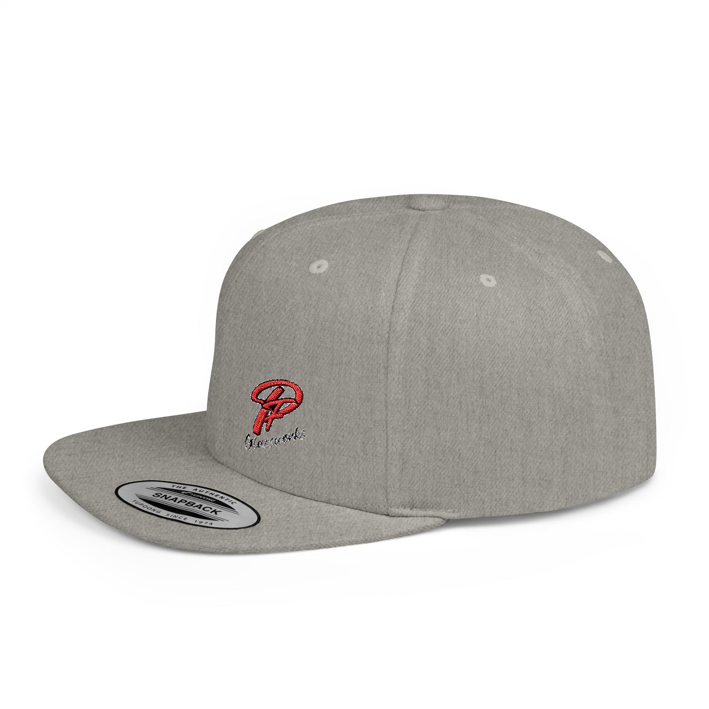 PFG Classic Flat Bill Snapback Hat with Stylish Embroidery