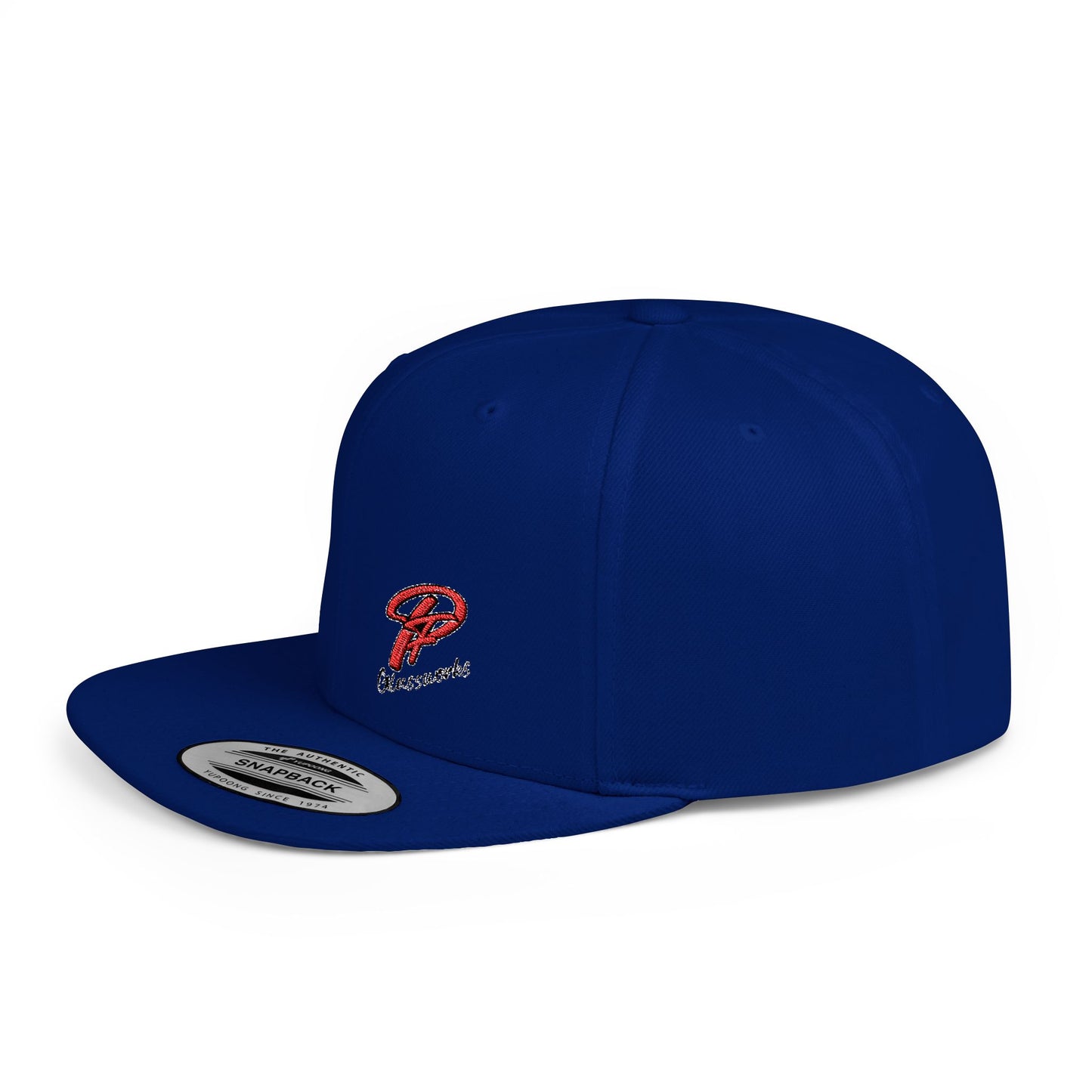 PFG Classic Flat Bill Snapback Hat with Stylish Embroidery