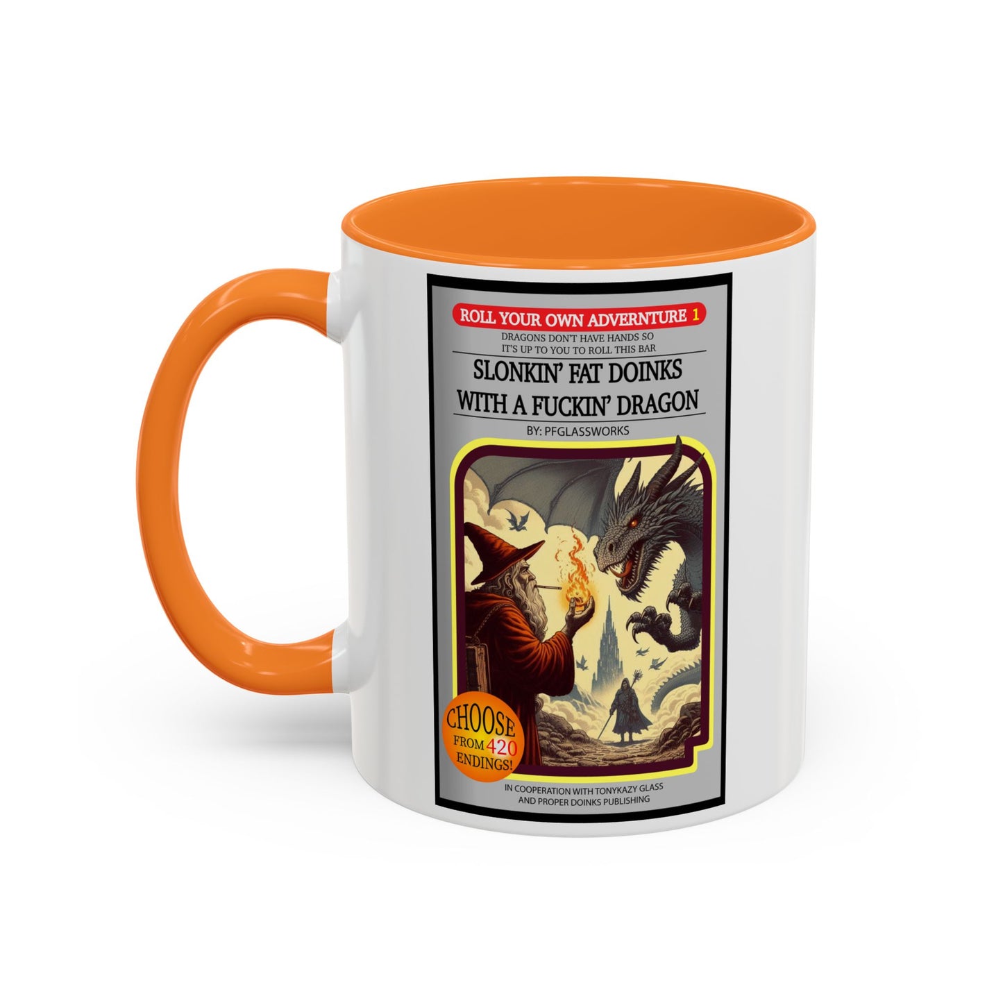 PFG Dragon Colorful Coffee Mug - 11oz & 15oz