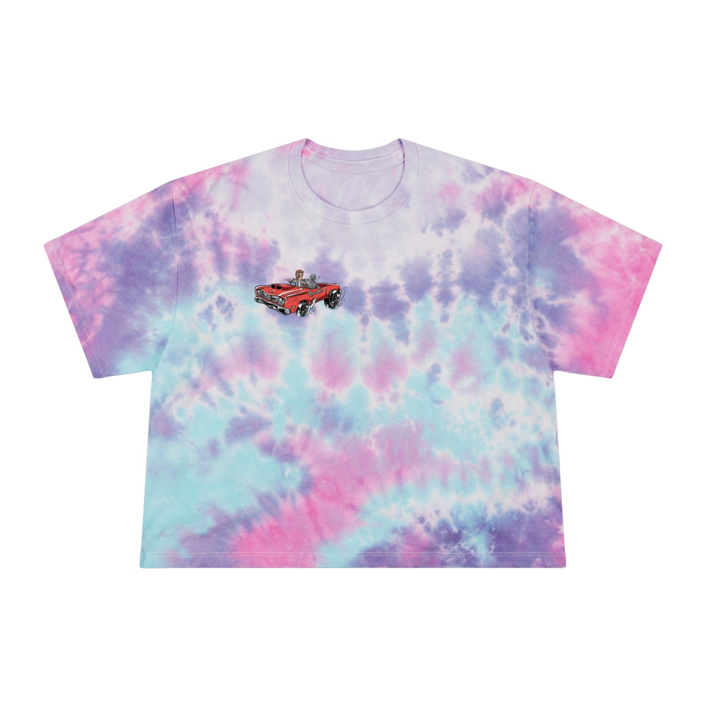 PFG Car Women’s Tie-Dye Crop Tee