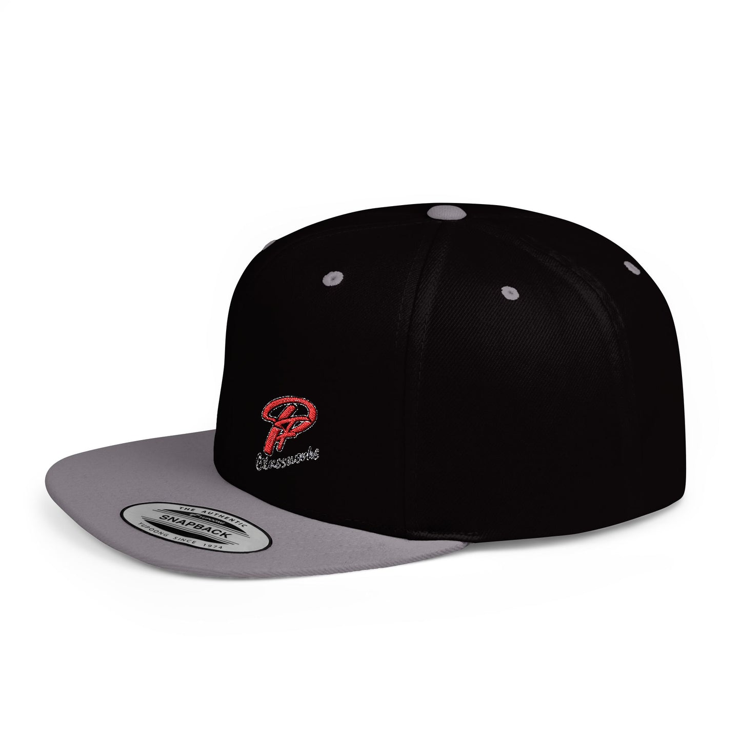 PFG Classic Flat Bill Snapback Hat with Stylish Embroidery