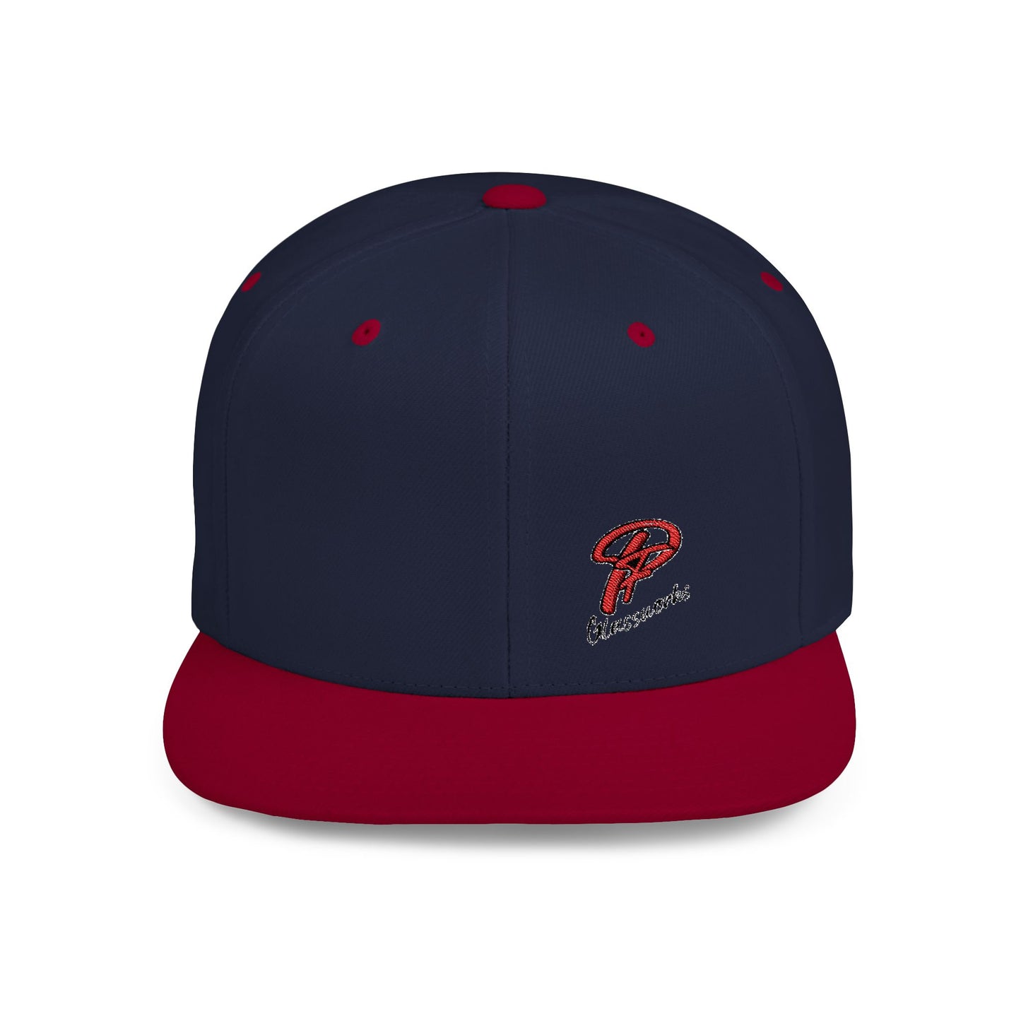 PFG Classic Flat Bill Snapback Hat with Stylish Embroidery