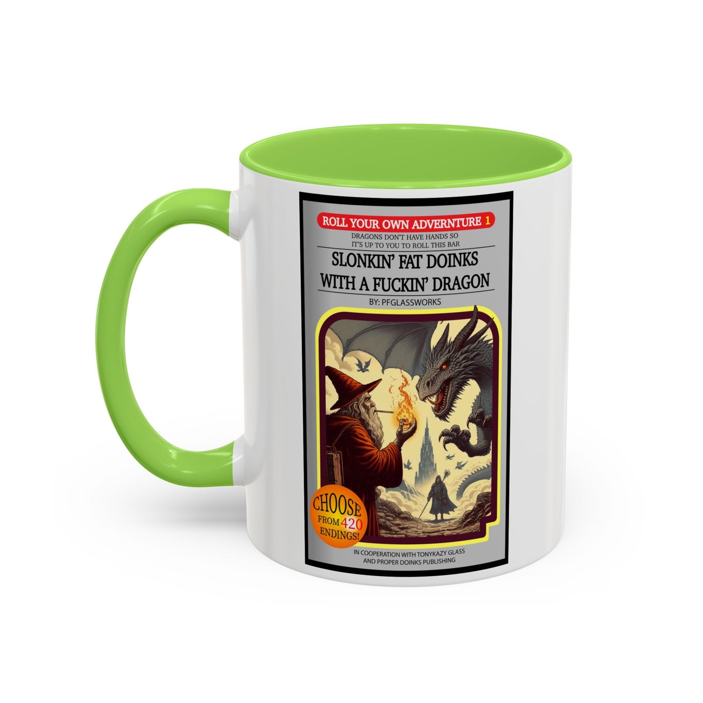 PFG Dragon Colorful Coffee Mug - 11oz & 15oz