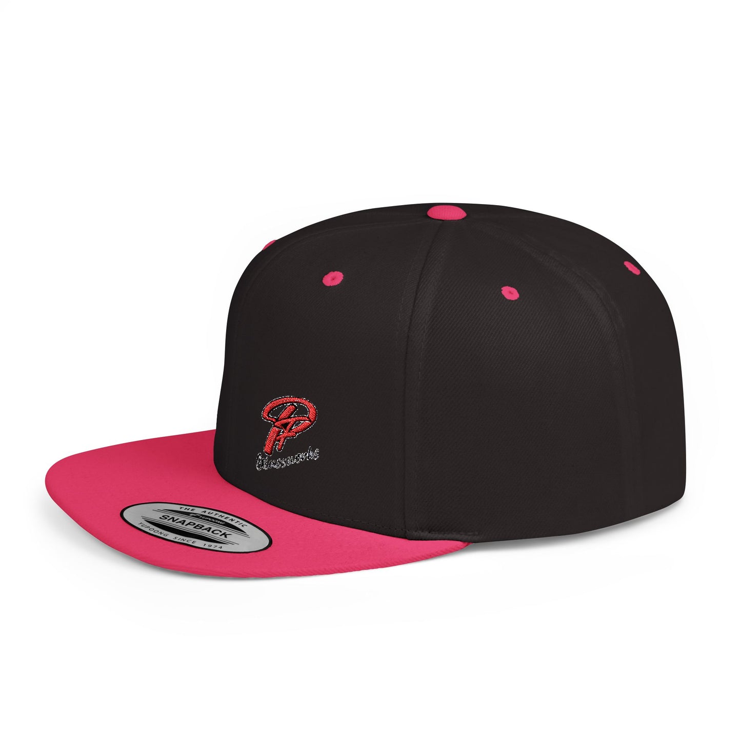 PFG Classic Flat Bill Snapback Hat with Stylish Embroidery