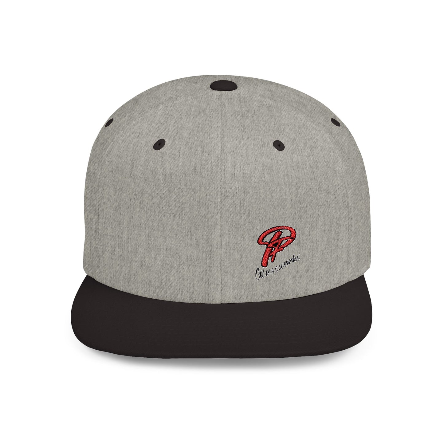 PFG Classic Flat Bill Snapback Hat with Stylish Embroidery