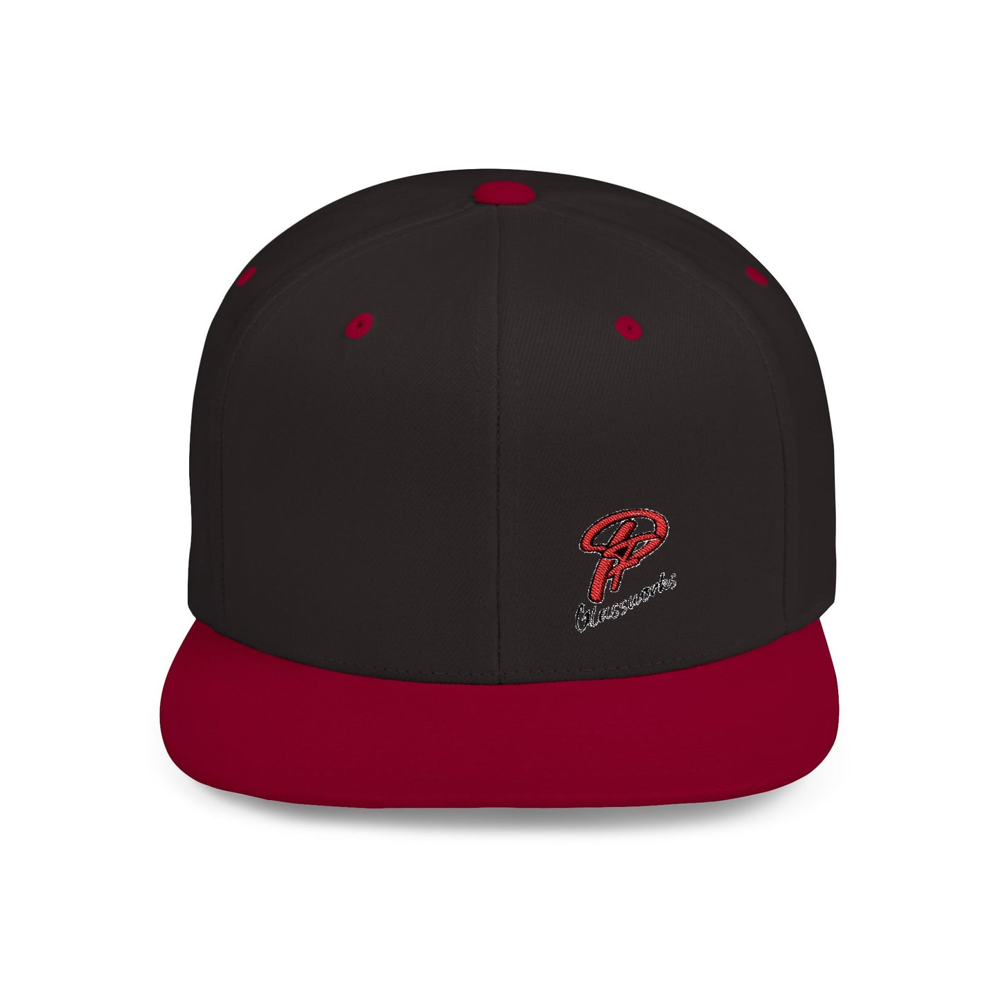 PFG Classic Flat Bill Snapback Hat with Stylish Embroidery