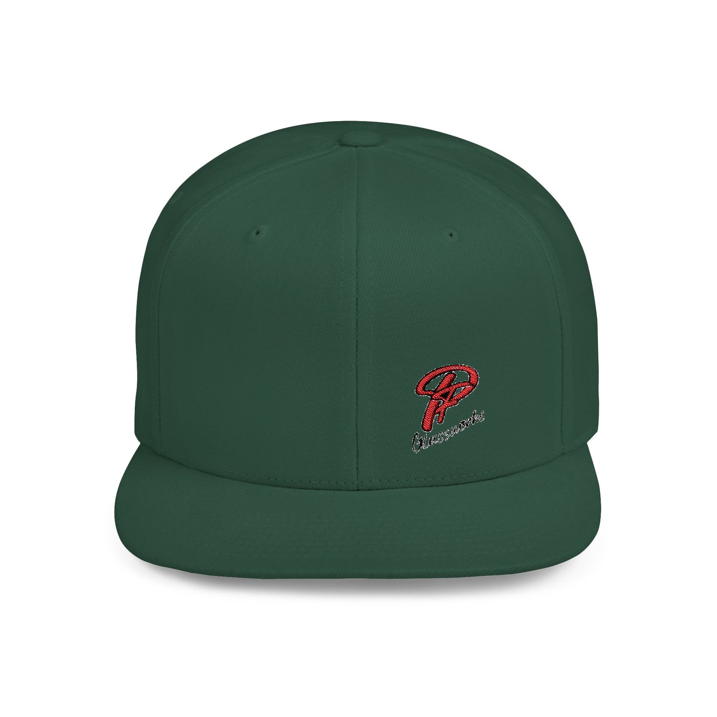 PFG Classic Flat Bill Snapback Hat with Stylish Embroidery