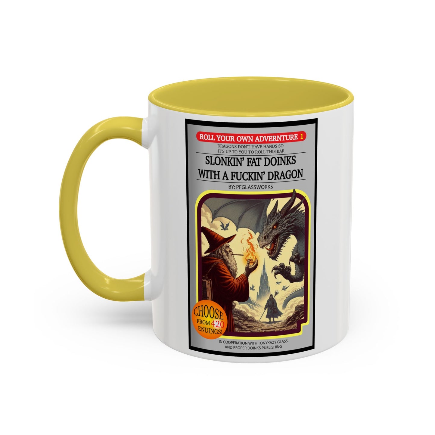 PFG Dragon Colorful Coffee Mug - 11oz & 15oz