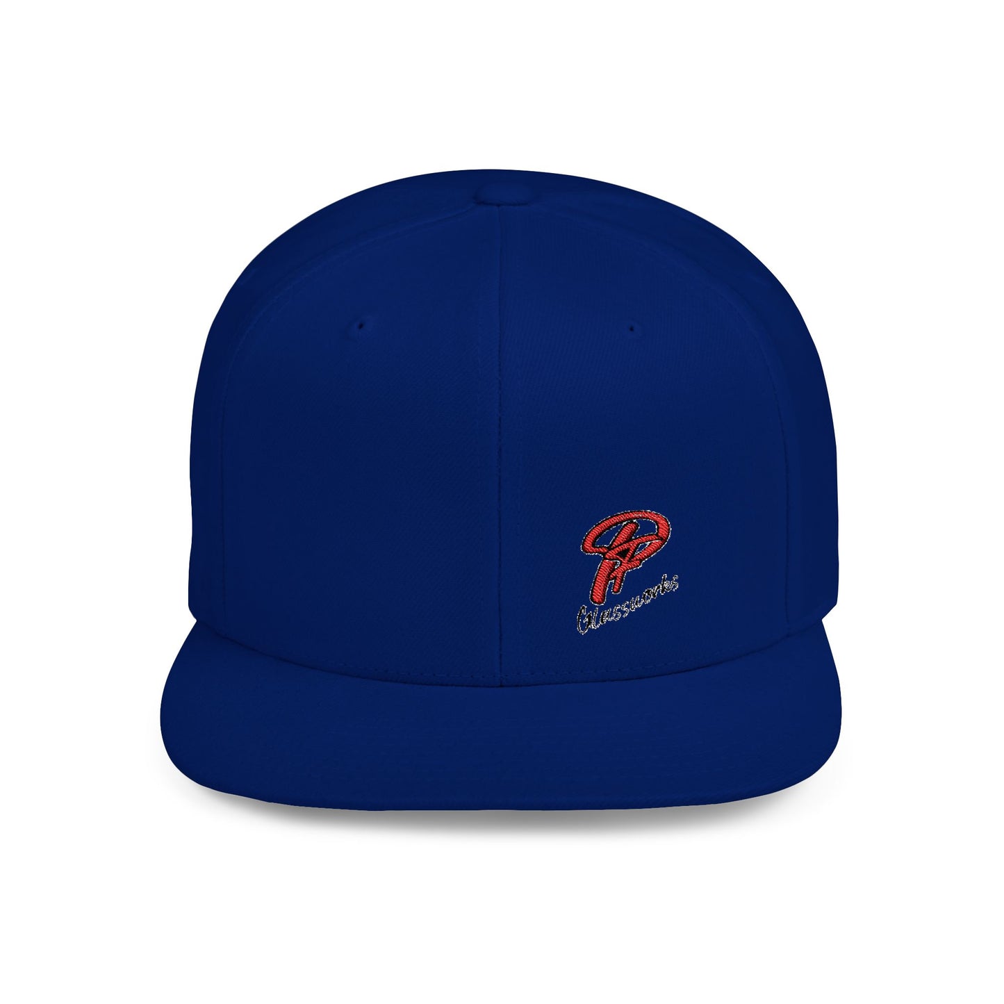 PFG Classic Flat Bill Snapback Hat with Stylish Embroidery