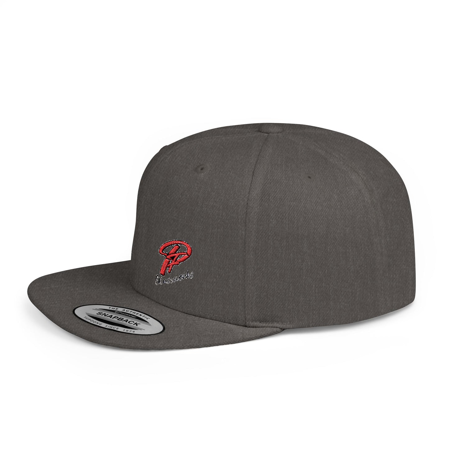 PFG Classic Flat Bill Snapback Hat with Stylish Embroidery