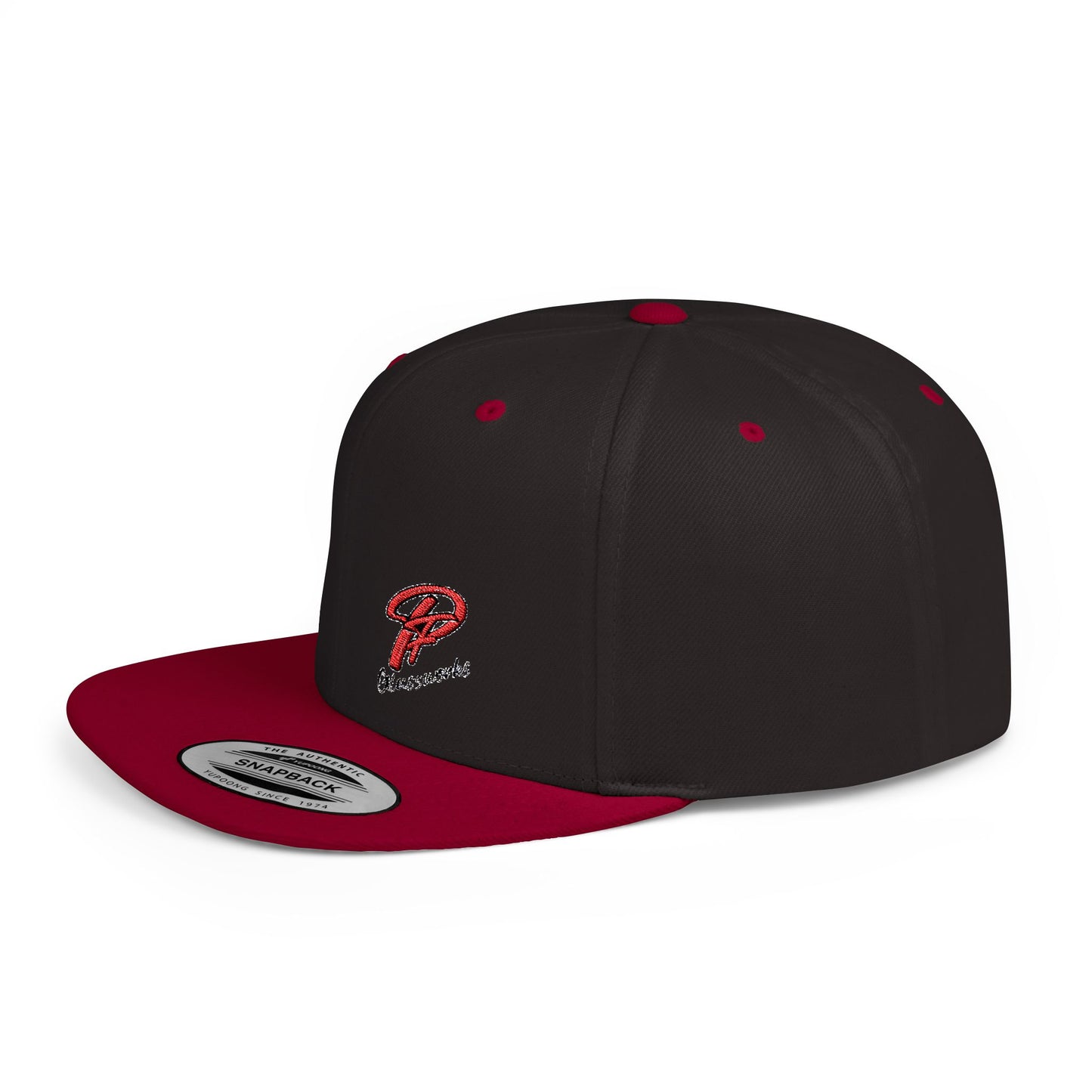 PFG Classic Flat Bill Snapback Hat with Stylish Embroidery
