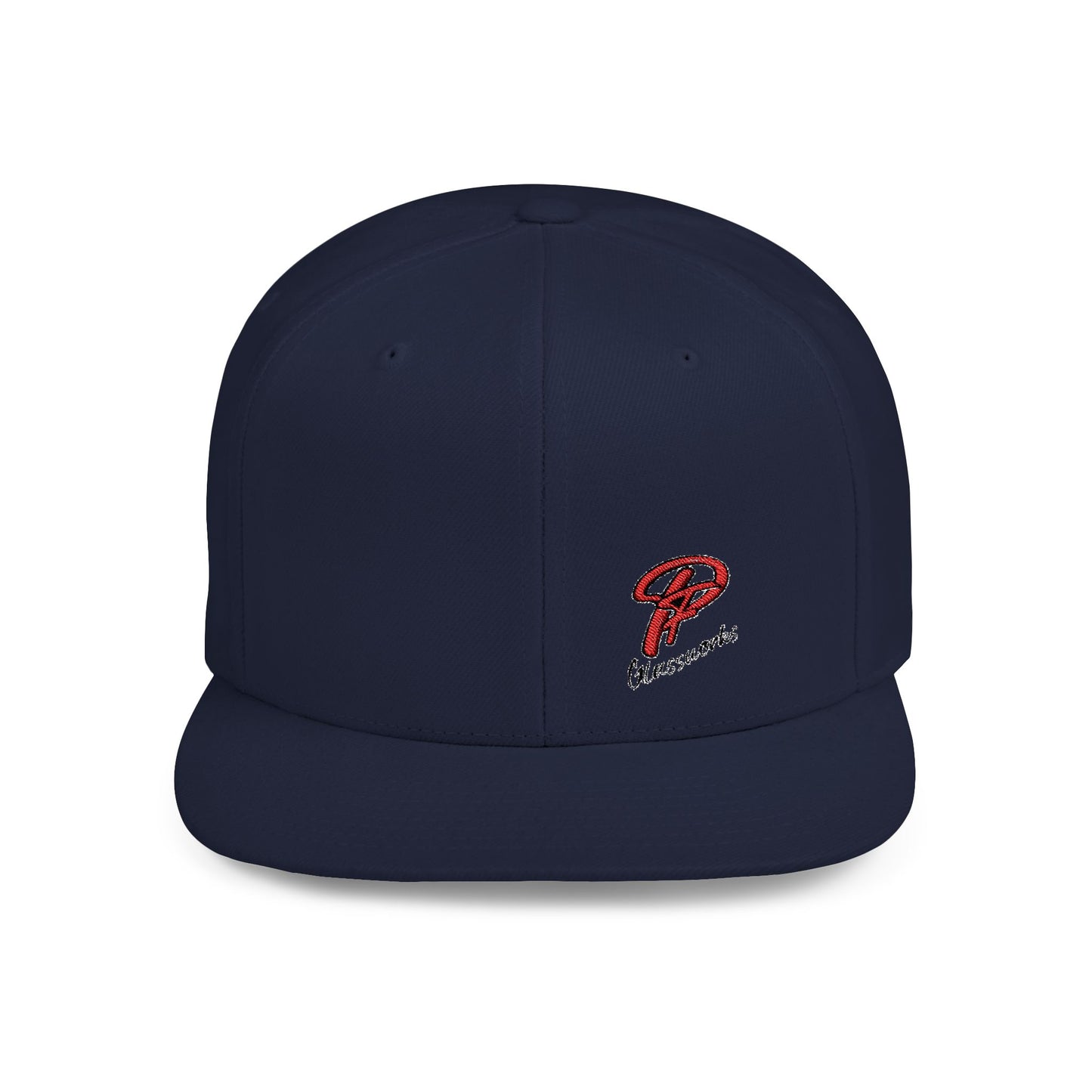 PFG Classic Flat Bill Snapback Hat with Stylish Embroidery