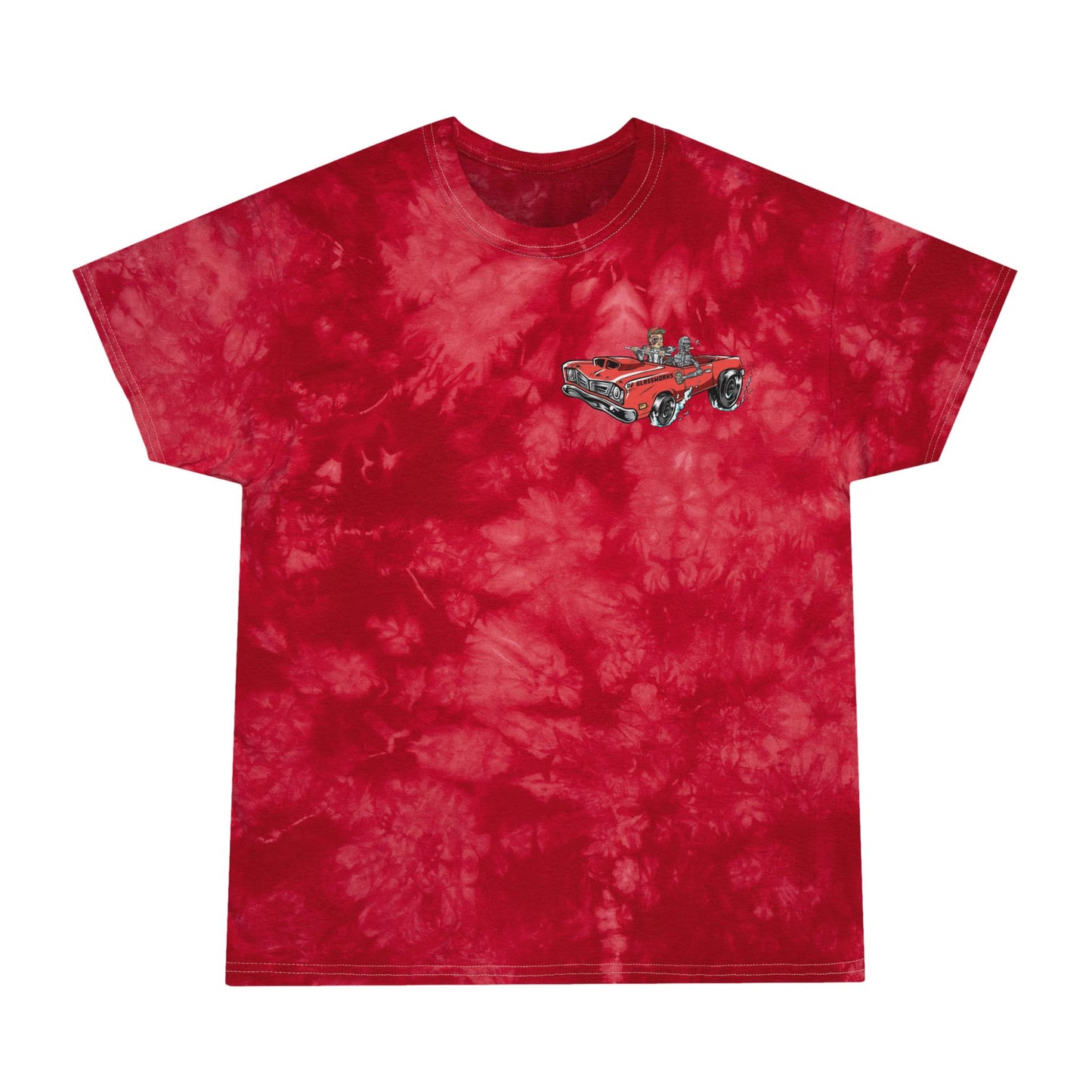 PFG Car Retro Tie-Dye Tee